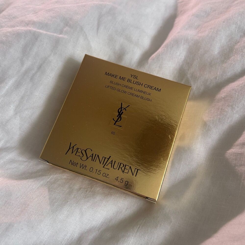 YSL Make Me Blush Cream Blush 65 Strawberry Seduction 45g New